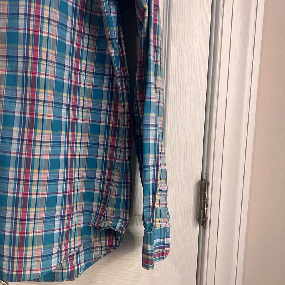 Polo Ralph Lauren Plaid Shirt Men's Medium